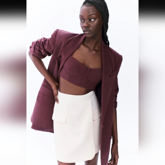 Plum blazer - Picture 2 of 11